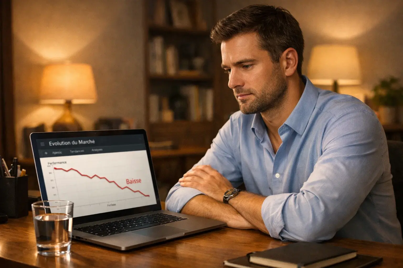 Parieur gardant son calme face à une période difficile