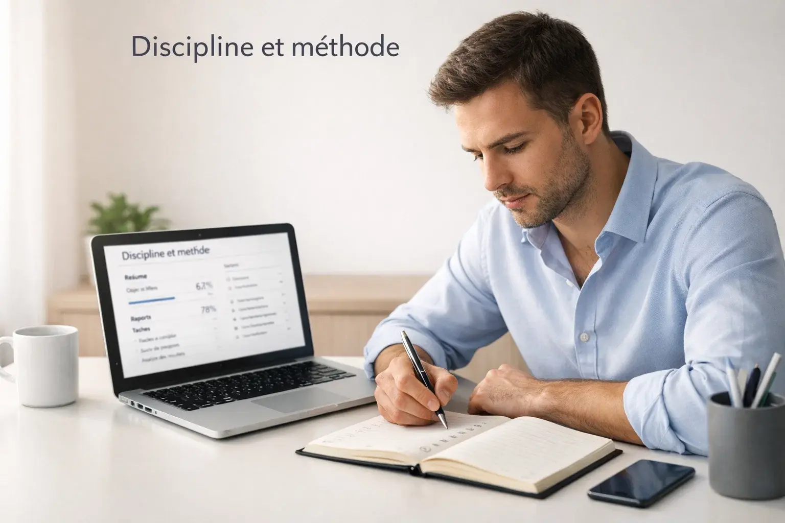 Parieur discipliné suivant méthodiquement son processus d'analyse